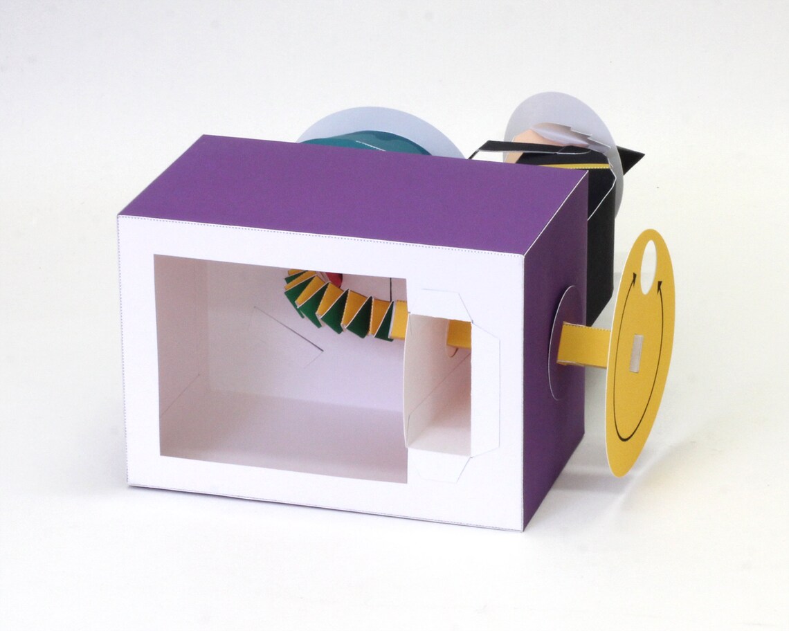 Magic Recipe Paper Automata Paper Craft Template Printable Etsy UK