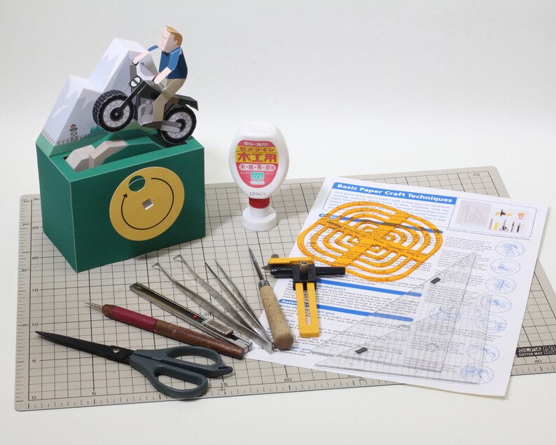 The Great Escape — Automata, Paper Craft, Instant Download, PDF, DIY image 8