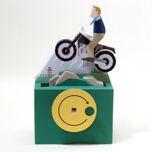 The Great Escape — Automata, Paper Craft, Instant Download, PDF, DIY image 3