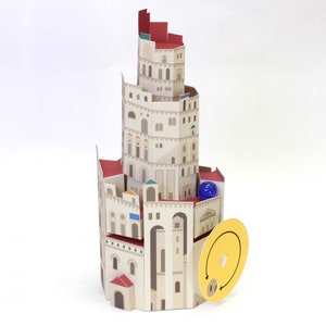 La Torre di Babele: automi, creazioni con la carta, macchina per il marmo, download istantaneo, PDF, fai da te
