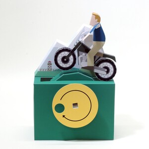 The Great Escape — Automata, Paper Craft, Instant Download, PDF, DIY image 2