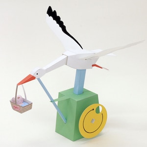Expected Delivery — Automata, Paper Craft, Instant Download, PDF, DIY