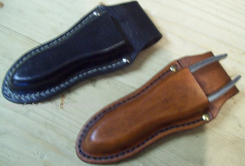 Leather Pliers Holster Belt Loop Style Custom by JMH Etsy