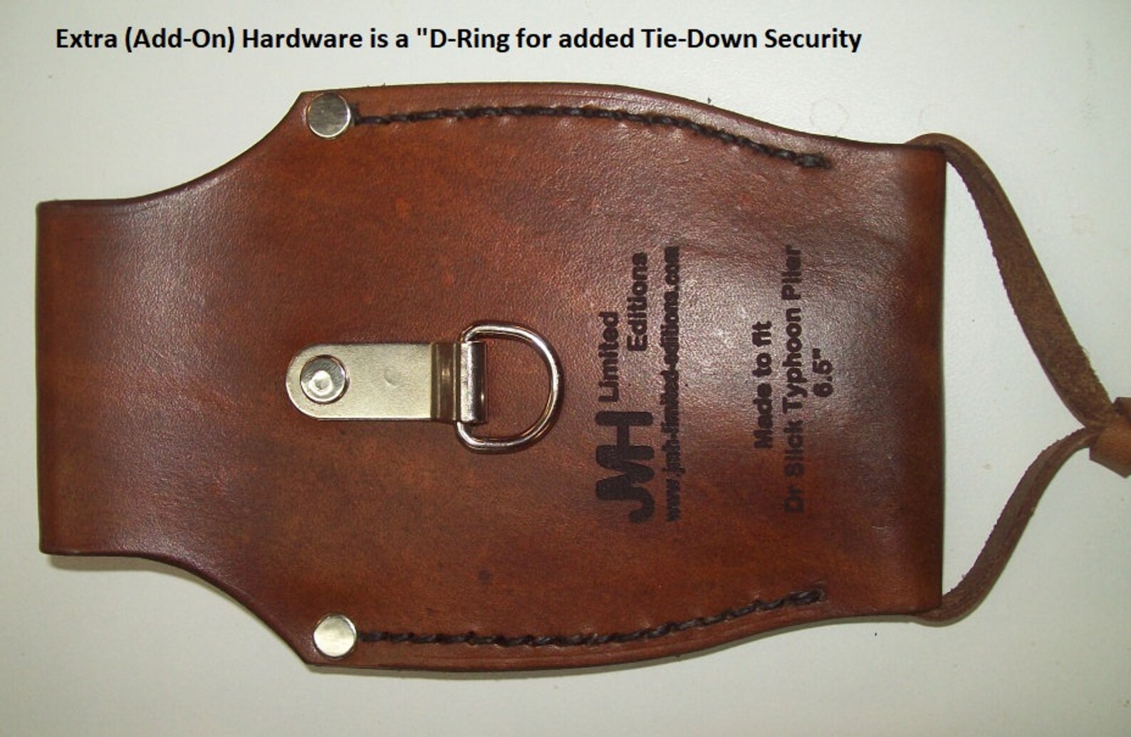 Fishing Pliers Holster folded Leather Custom by JMH Etsy