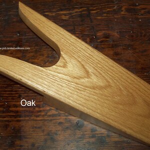 Oak Bootjack - Solid Hardwood Boot Jack / Shoe Remover -Basic - Custom Hand Made - Sturdy - High Quality - Western Cowboy Rodeo Boots Gift