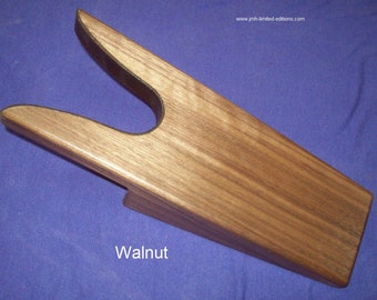 Walnut Bootjack - Boot Jack / Shoe Remover - (Basic) Solid Hardwood - Custom Built by JMH Limited Editions
