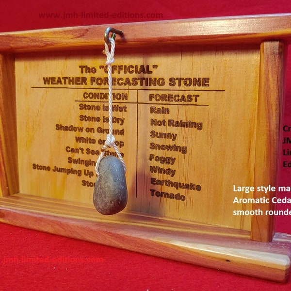 Weather Rock Etsy