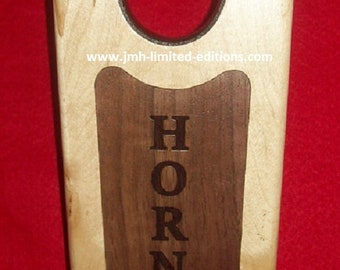 Hickory or Maple Bootjack /Boot Jack (Inlaid) - Hardwood Shoe Remover - Custom Built by JMH Limited Editions