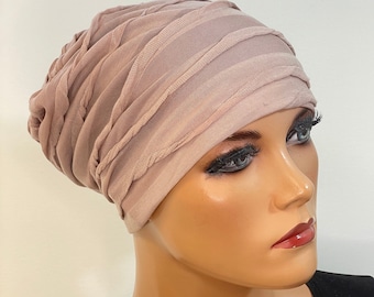 BEANIE/CAP Structure CHEMO HAT Headgear Chemotherapy, Chemo, Cancer, Caner, Alopecia, Hair Loss, Wig, Cap