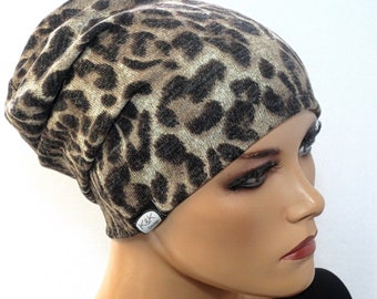 WINTERMÜTZE//BEANIE FEINSTRICK mit FLEECE warm Chemomütze Chemokopfbedeckung