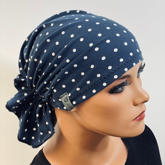 Foulard bonnet bandana sans nouer bonnet chimio couvre-chef chimio