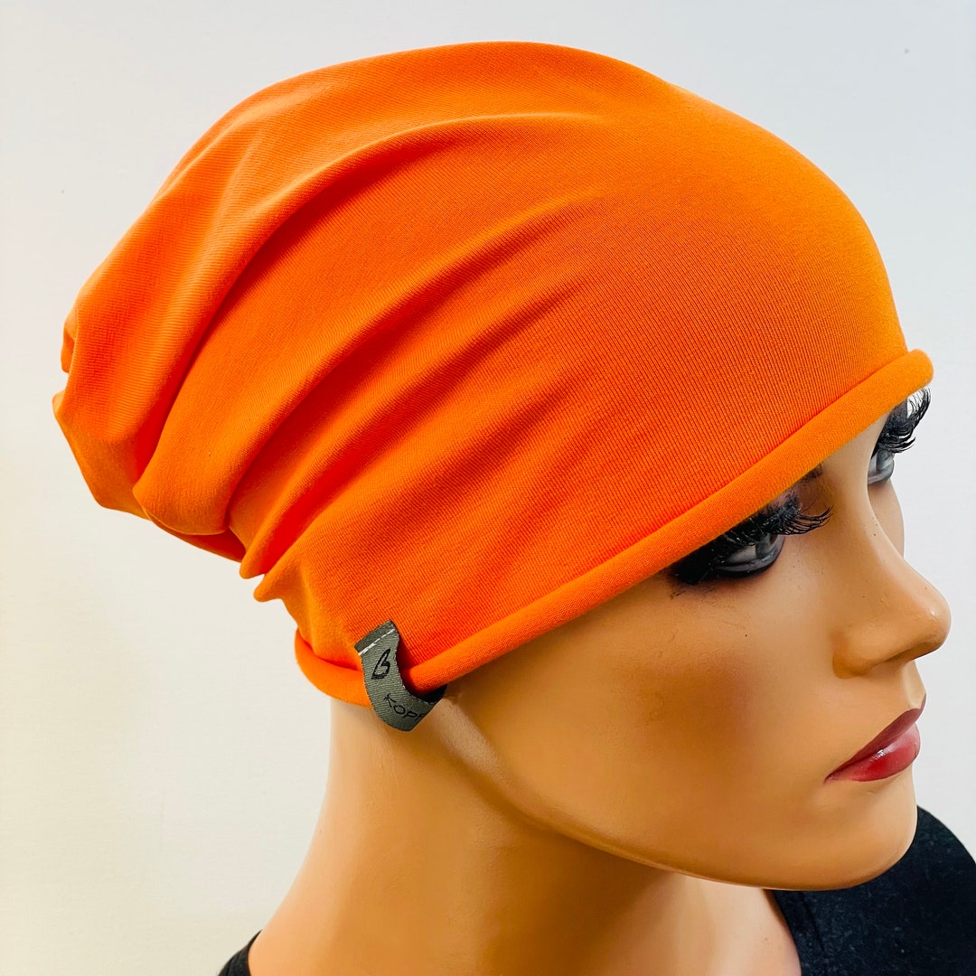 Chemo Nachtmütze Louise In Schieferblau