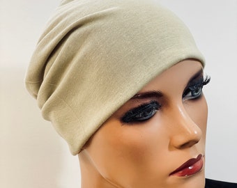 Night cap chemo sleep cap stone chemo headgear soft cap