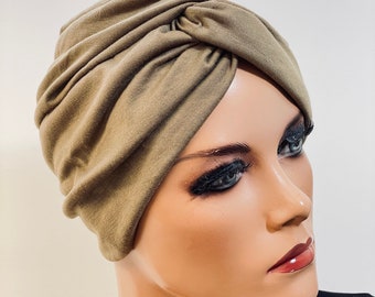 Turban  CHEMOMÜTZE Kopfbedeckung Krebs Chemotherapie Turban Kopftuch Cancer Krebs Kappe