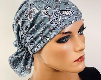 Damen Visor Bandana Mit Schirm - Slouchy Beanie Kopftuch Verstellbar Unisex
