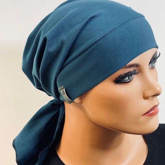 New Bonnet Turban Foulard Chimio Taille Unique Wax Bulbes Plume Satin Femme  Nuit