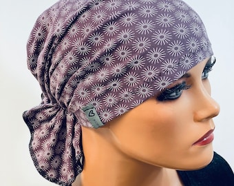 BANDANA ohne binden praktisch bequem  CHEMOMÜTZE Kopfbedeckung Krebs Chemotherapie Turban Kopftuch Cancer Krebs Kappe Hut Mütze Chemo Mütze