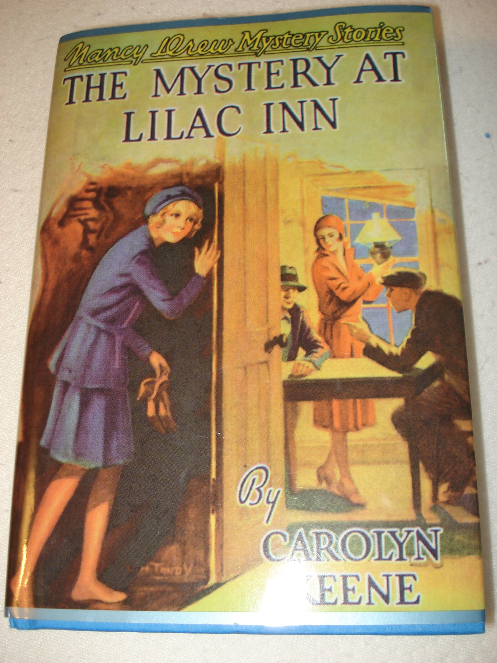 Nancy Drew The Mystery at Lilac Inn 4 APPLEWOOD white spine | Etsy