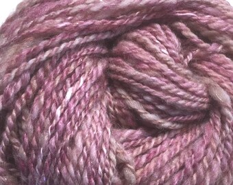 First Blush - Hand Spun Yarn - Hand Dyed - Worsted Weight