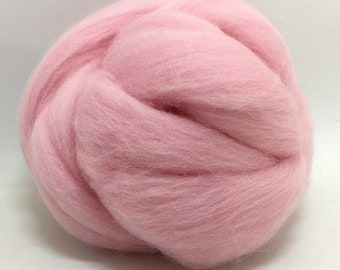 Light Pink #14, Merino Wool Roving