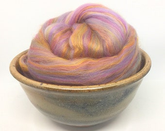 Crocus - Merino Wool and Bamboo, Spinning, Roving, Felting, Top, 1 oz