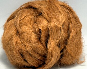 Cinnamon - Linen Flax - Spinning, Weaving, Knitting, 1oz