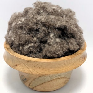 Yak and Polworth Wool Noil - Natural Color, Spinning, Felting, Paper Making, Effects