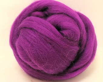 Grape #87, Merino Wool Roving