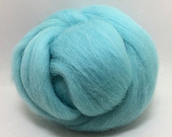 Aqua #40, Merino Wool Roving