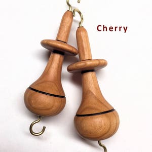 Weaving Warp Thread Weights - Hand Turned in Cherry, Maple, Walnut, Oak, or White Ash