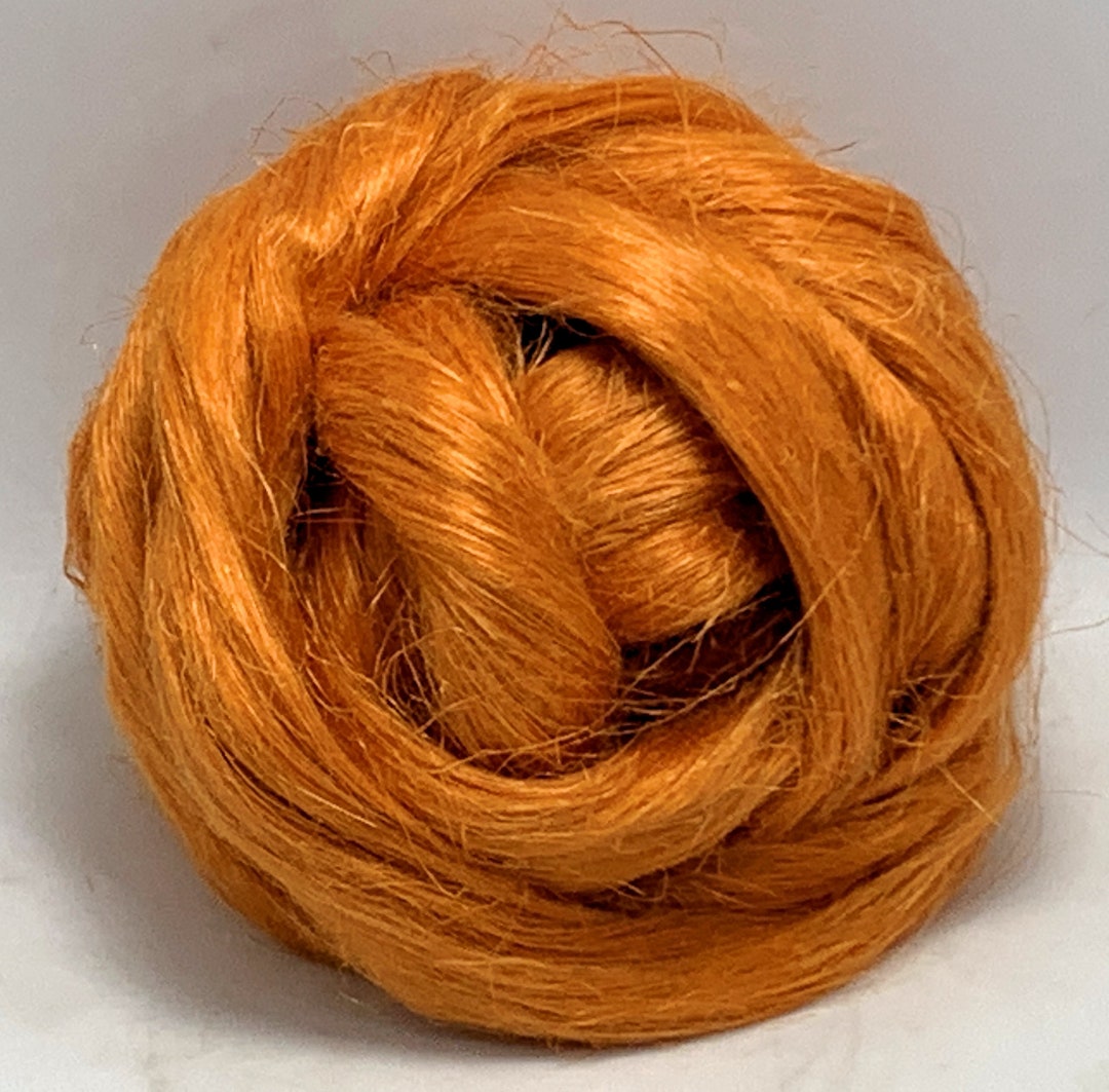 Ginger Linen Flax Spinning, Weaving, Knitting, 1oz Etsy
