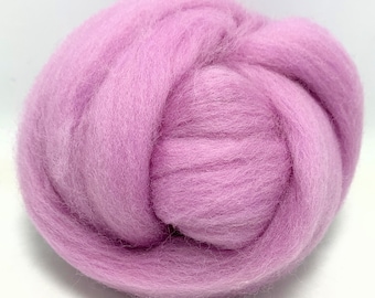 Lilac #229, Merino Wool Roving
