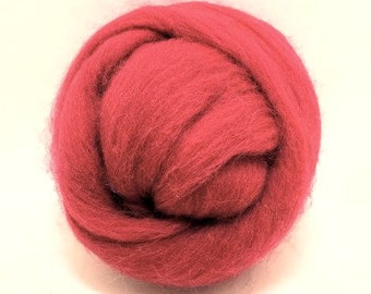 Cherry #80, Merino Wool Roving