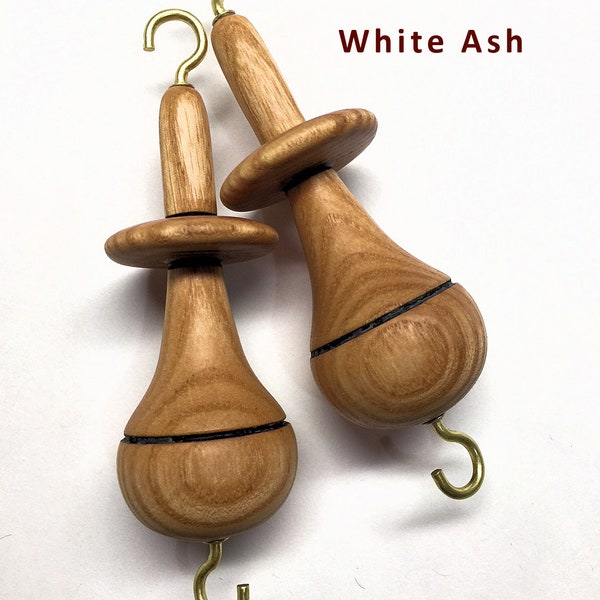 Weaving Warp Thread Weights, Hand Turned in Cherry, Maple, Walnut, Oak, or White Ash