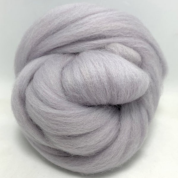 Silver #241, Merino Wool Roving