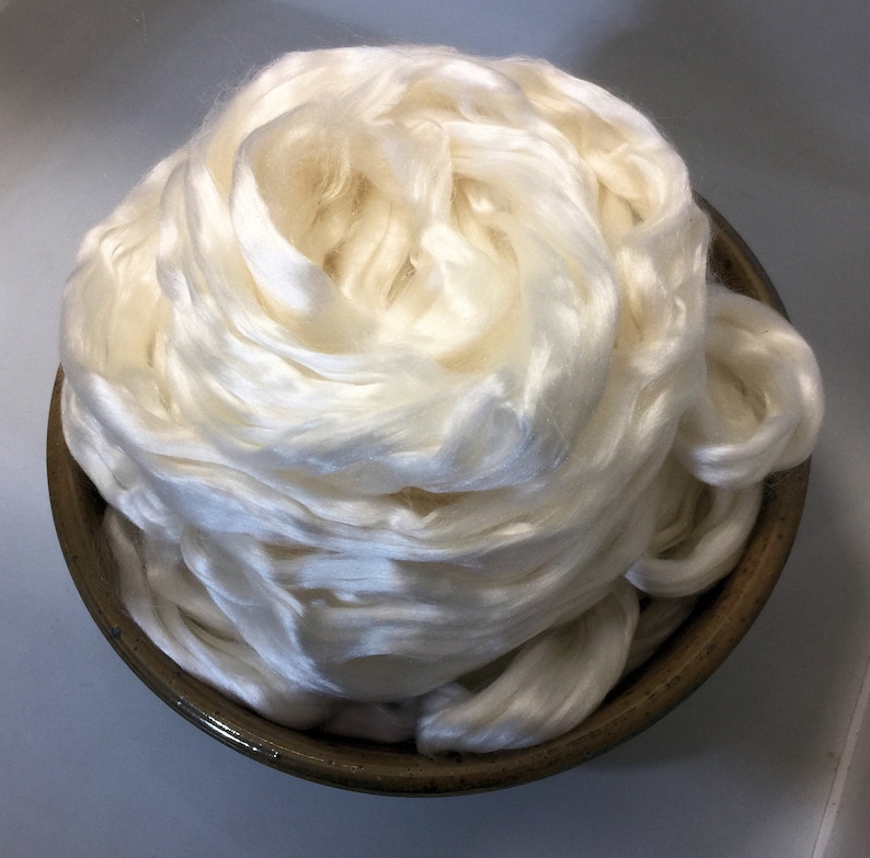 Mulberry Silk bombyx Silk Top Roving AAA Spinning Felting Etsy