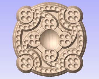Ludo Game Board   STL Model File for 3d Printing or CNC Routing