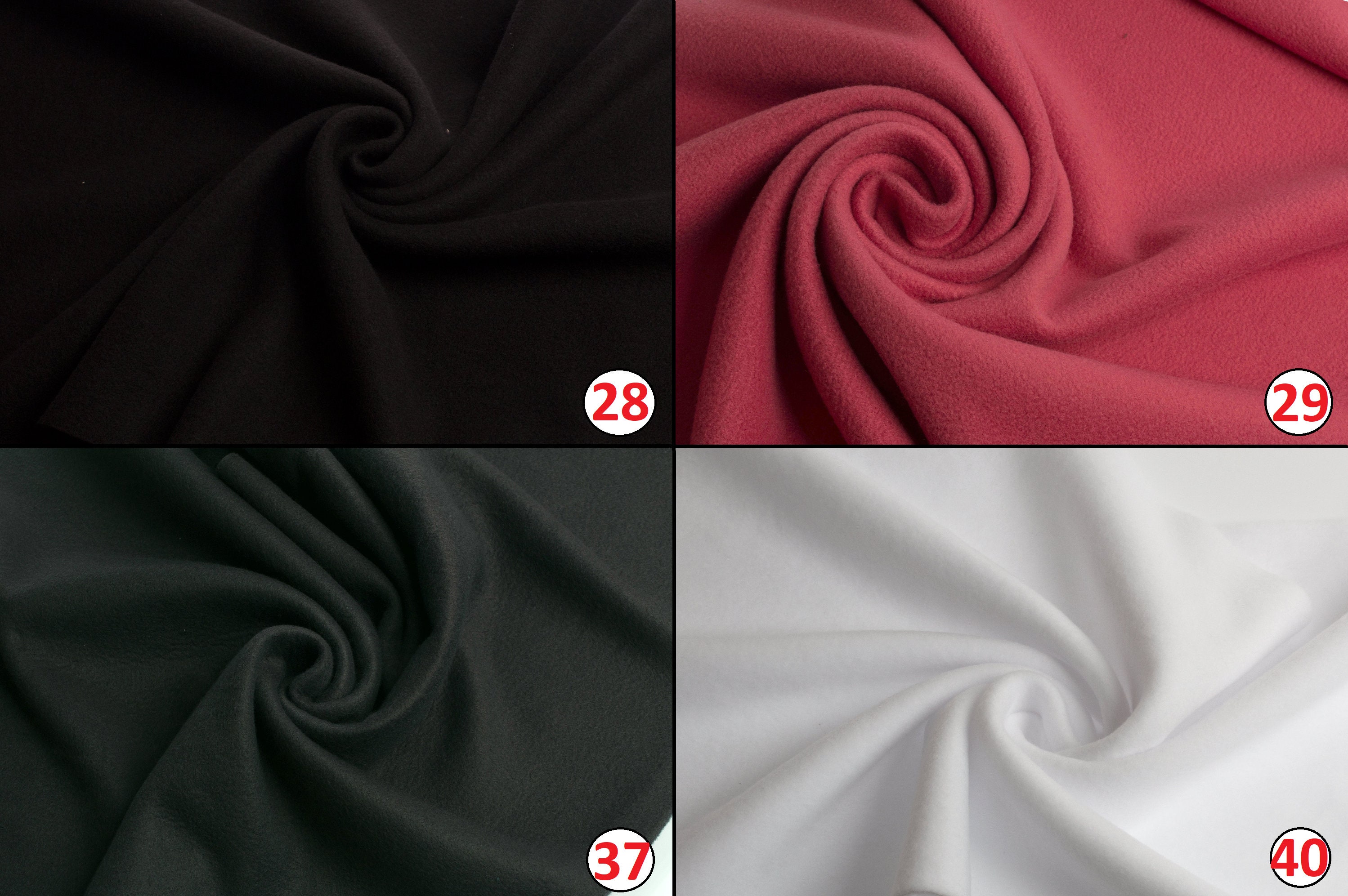 Fleece Breiwerk 200 G/m² – 50 X 155 Cm Wit, Zacht En Warm Voor Al Je Naaiprojecten