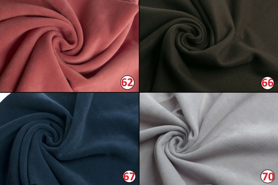 Plush Polar Fleece - European Import - Oeko-Tex® - Brick Plush Polar Fleece - European Import - Oeko-Tex® - Brick