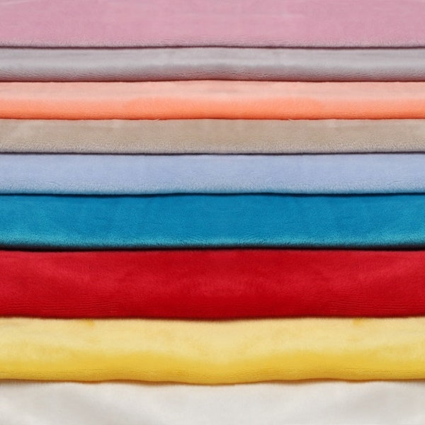Plush Fabric Etsy