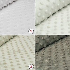 Winky Punti fossette Tessuto in pile  50 x 155 cm