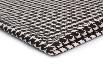 Tissu Pied-de-poule Imprimé Scuba - 50 Cm X 150 Cm, Synthétique, Pour Maillots De Bain Et Vêtements
