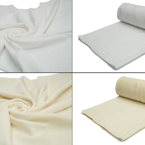 Tessuto vellutato liscio Winky Super Soft, extra morbido 50 x 160 cm