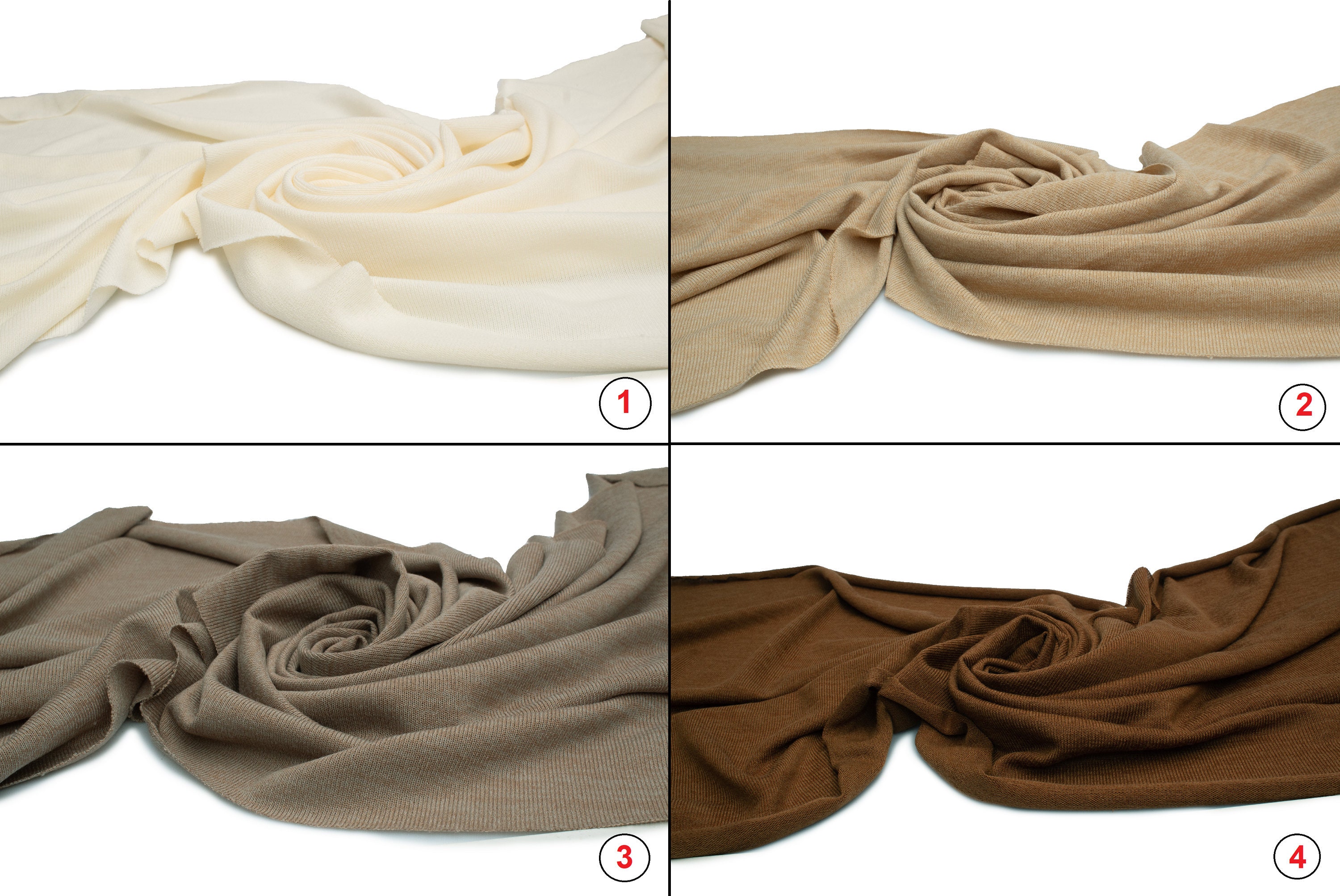 Hacci Classic Sweater Knit Fabric 50 x 150 cm