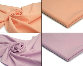 Tissu Crêpe Katrina - 100% Polyester - 50 Cm X 150 Cm - Uni - Pour Couture