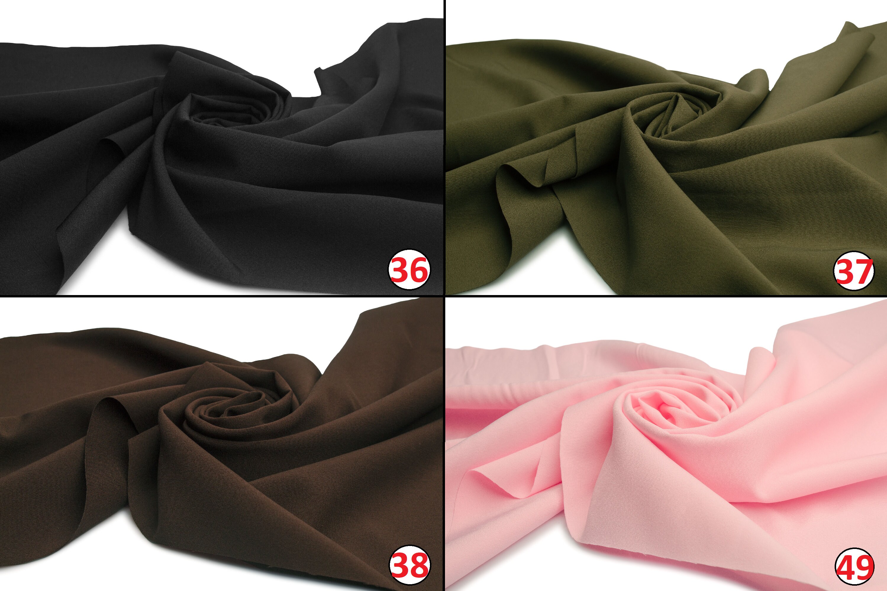 Tissu Minimatt Élastique Polyester - 50cm X 150cm, Pour Couture, Artisanat, Vêtements
