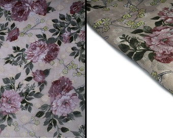 Tissu Mousseline De Soie Imprimé Léopard 50x150 Cm | Demi-mètre Pour Vêtements Et Déco