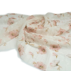 Chiffon tessuto stampato (Design No. 8) 50 x 150 cm