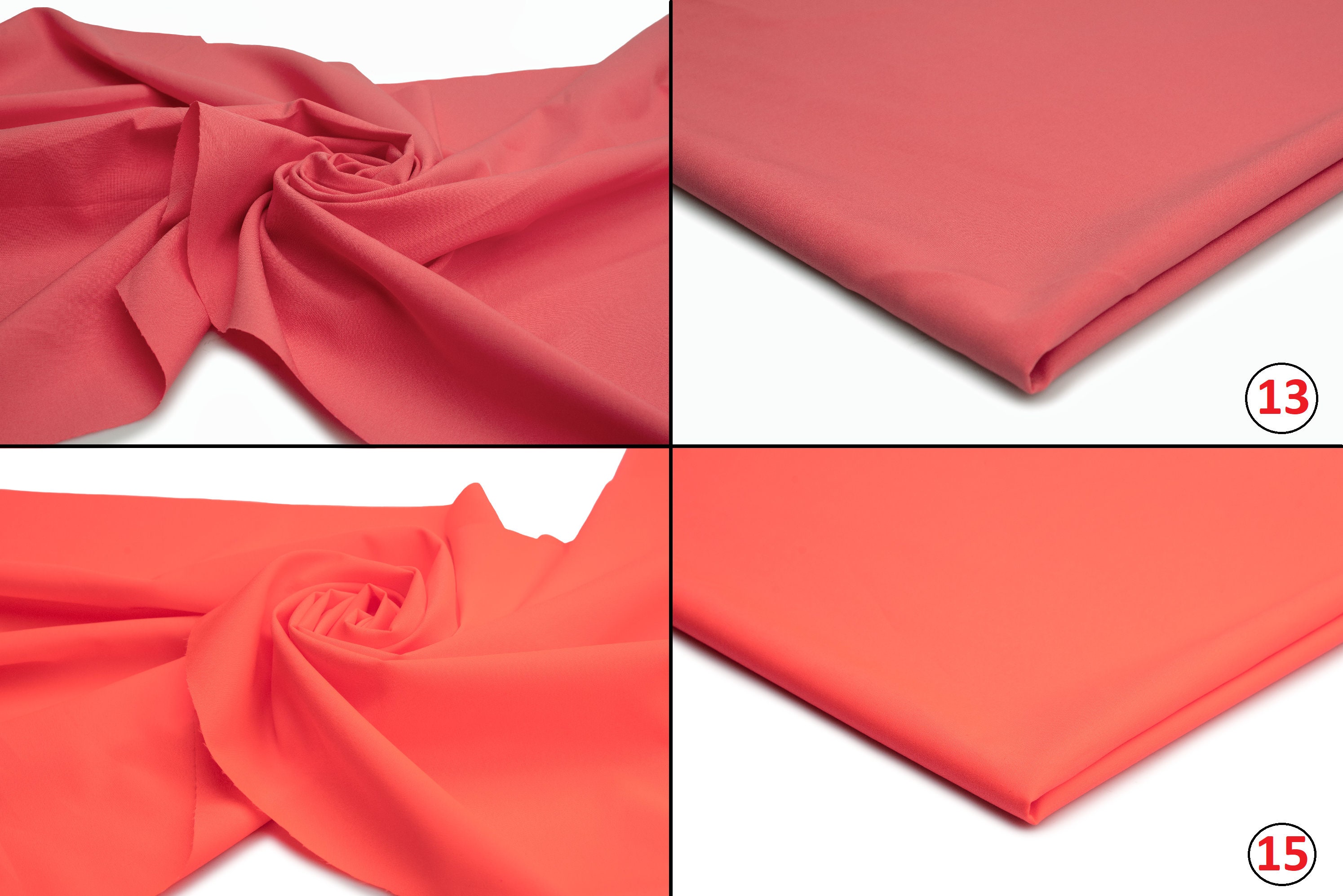 Tissu Crêpe Katrina - 100% Polyester - 50 Cm X 150 Cm - Uni - Pour Couture