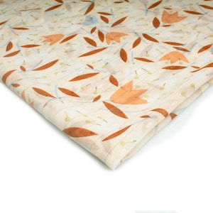 Chiffon tessuto stampato (Design No. 4) 50 x 150 cm